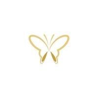 vetor de design de ícone de logotipo de borboleta