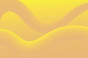 fundo abstrato amarelo com ondas vetor