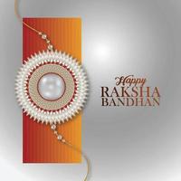 conceito de design feliz raksha bandhan vetor