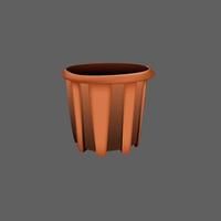 vetor de vaso de vaso bonito minimalista