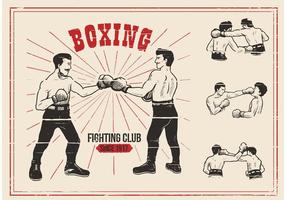 Old Time Boxing Vectors