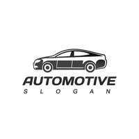 modelo de logotipo automotivo, ícone de carro moderno vetor