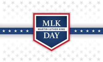 design de layout de banner do dia de martin luther king, ilustração vetorial vetor