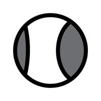 modelo de ícone de bola de tênis vetor