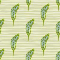 linha orgânica criativa deixa padrão perfeito. papel de parede botânico moderno.