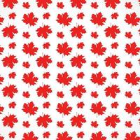 maple vermelho deixa padrões em fundo branco. design de textura no conceito de folhas de bordo de outono como uma ilustração do conceito de tema sazonal vetor