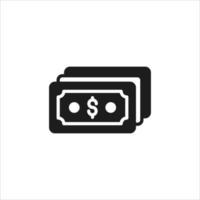 ícone de dinheiro em vetor. logotipo vetor