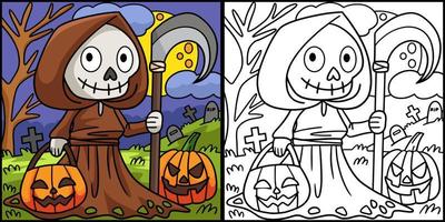 Como Desenhar Ilustração Vetor Fantasma Esqueleto Halloween Desenhe  Fantasma Esqueleto imagem vetorial de NutkinsJ© 614065140