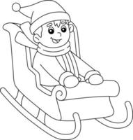 boneco de neve natal para colorir isolado para crianças 8823064 Vetor no  Vecteezy