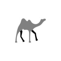 design de ilustração vetorial de ícone de vetor de camelo