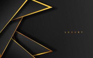 fundo premium de luxo preto vetor