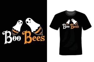 design de camiseta de halloween, vintage, tipografia vetor