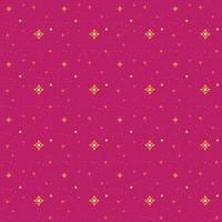 padrão boho sem costura com estrelas em um fundo rosa, astrologia. céu cósmico mágico, ornamento esotérico abstrato. design gráfico para decoração, papel de parede, tecido e etc. ilustração vetorial. vetor