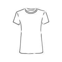 desenho vetorial de camiseta vetor