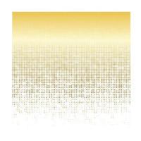 coleção de vetores de quadrados monocromáticos geométricos de tinta de meio-tom dourado