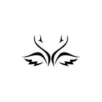 conceito de vetor de design de logotipo de cisne. ícone de cisne