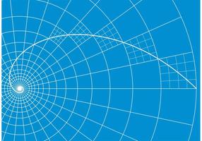 Fundo Golden Ratio Vector