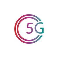 ilustração de logotipo de vetor de modelo de ícone 5g