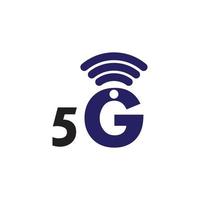 ilustração de logotipo de vetor de modelo de ícone 5g