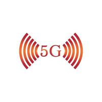 ilustração de logotipo de vetor de modelo de ícone 5g