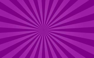 raios de sol estilo vintage retrô sobre fundo roxo, fundo de padrão sunburst. raios. ilustração vetorial de banner de verão vetor