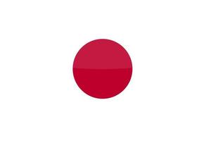 japão vetor bandeira desenhada à mão, iene japonês