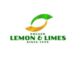 logotipo de limão gradiente vetor