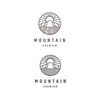 logotipo da montanha, imagens do logotipo da montanha vetor