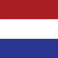 praça da bandeira holandesa vetor