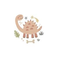 Grupo De Coleções Dos Dinossauros Dos Desenhos Animados Ilustração do Vetor  - Ilustração de criatura, dinossauro: 78959514