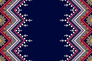 design de padrão sem emenda étnico ikat. tecido asteca tapete mandala ornamentos têxteis decorações papel de parede. motivo tribal boho peru nativo vetor de bordado tradicional