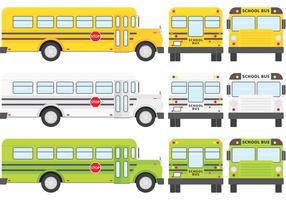 Vetores de ônibus escolar