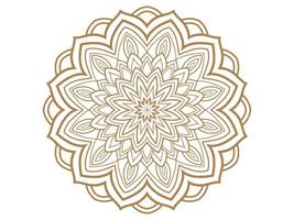 mandala vector design ornamental de luxo