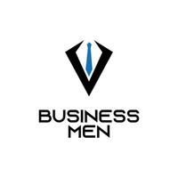 escritório gravata caneta modelo de design de logotipo de vetor abstrato de negócios ícone de empresa profissional conceito de símbolo de consultor corporativo