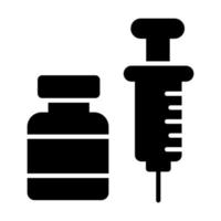 design de conceitos modernos de vacinação, ilustração vetorial vetor