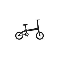 design de modelo de ilustração vetorial de ícone de bicicleta vetor