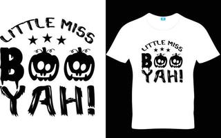 desenho de t-shirt halloween vetor