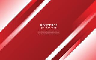 design de fundo abstrato moderno branco vermelho vetor