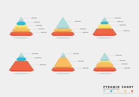 Pirâmide Gráficos Vector Gratuito