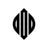 design de logotipo de letra de círculo ímpar com forma de círculo e elipse. letras de elipse ímpares com estilo tipográfico. as três iniciais formam um logotipo circular. vetor de marca de letra de monograma abstrato de emblema de círculo ímpar.