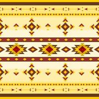 vetor editável de padrão de ilustração colorido geométrico nativo americano para criar plano de fundo da cultura tradicional e design relacionado à história