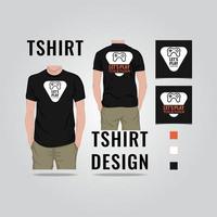 vamos jogar juntos ilustração vetorial de design de camiseta vetor