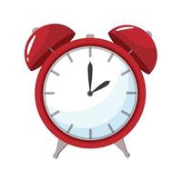 despertador vermelho acordar ícone de conceito iin de tempo simples estilo. ilustração vetorial isolada em branco vetor