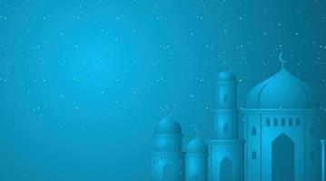 fundo islâmico. fundo de eid mubarak. fundo do Ramadã Kareem. vetor