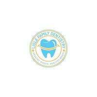 design de logotipo dental vetor