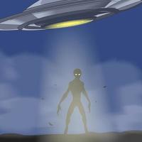 ilustrador de vetores alienígenas