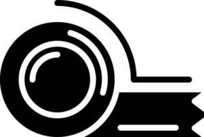 ícone de vetor de glifo de fita