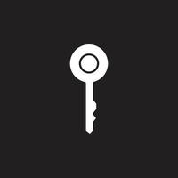 vetor chave para apresentação do ícone do símbolo do site