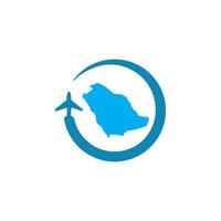 logotipo de viagem árabe vetor