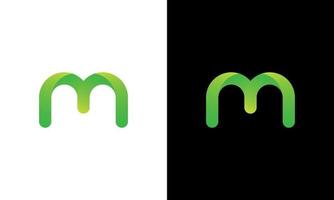 arquivo de vetor livre de design de logotipo m